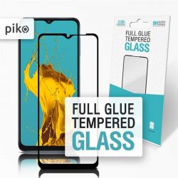   Piko  Samsung Galaxy A12 SM-A125 Black Full Glue, 0.3mm, 2.5D (1283126509445) -  1