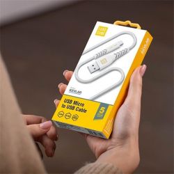 ������ Luxe Cube Kevlar USB-microUSB, 1.2�, ����� (8886668686266) - �������� 2