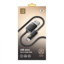  Luxe Cube Premium USB-microUSB, 1,  (8886668686167) -  1
