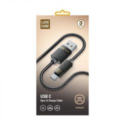 Luxe Cube Premium USB-USB Type C, 1,  (8889996899667) -  1