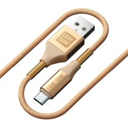 ������ Luxe Cube Armored USB-microUSB, 1�, ������� (8886669689204)