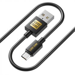 ������ Luxe Cube USB-microUSB, 3�, 2�, ������ (8886888698483)
