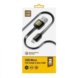  Luxe Cube Flat USB-microUSB, 1,  (2231252966013) -  3