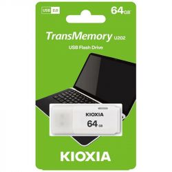 USB   Kioxia 64GB U202 White USB 2.0 (LU202W064GG4) -  2