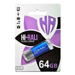 - USB 64GB Hi-Rali Rocket Series Blue (HI-64GBVCBL) -  1