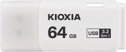 USB3.2  64GB Kioxia TransMemory U301 White (LU301W064GG4) -  1