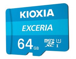 Карта пам'яті Карта пам'яті Kioxia 64GB microSDXC class 10 UHS-I Exceria (LMEX1L064GG2) - Картинка 2