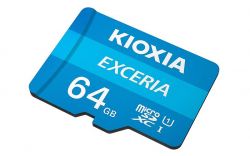   MicroSDXC   64GB UHS-I Class 10 Kioxia Exceria R100MB/s (LMEX1L064GG2) + SD- -  3