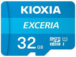 MicroSDHC   32GB UHS-I Class 10 Kioxia Exceria R100MB/s (LMEX1L032GG2) + SD-