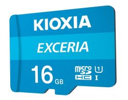   MicroSDHC   16GB UHS-I Class 10 Kioxia Exceria R100MB/s (LMEX1L016GG2) + SD- -  2