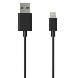  Grand-X USB-Lightning, 1, Cu, 2,1A, Black (PL01B) -  2