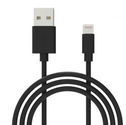  Grand-X USB-Lightning, 1, Cu, 2,1A, Black (PL01B) -  3