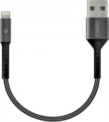  Intaleo CB0 USB-Lightning 0.2 Black/Grey (1283126495618)