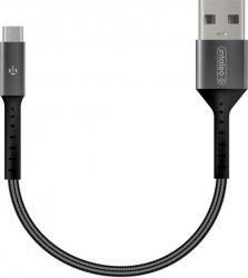  Intaleo CB0 USB-microUSB 0.2 Black/Grey (1283126495632)