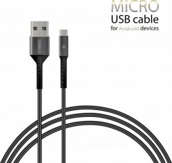  Intaleo CB0 USB-microUSB 1.2 Black/Grey (1283126495649) -  2