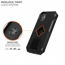 e- Rokform Rugged Case  Apple iPhone 12 Mini Black (307201P) -  5