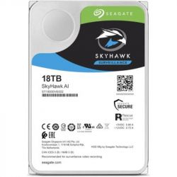 HDD SATA 18.0TB Seagate SkyHawk AI Surveillance 7200rpm 256MB (ST18000VE002)