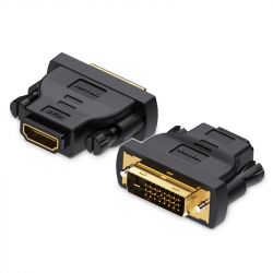  Vention HDMI - DVI (M/F), Black (ECDB0) -  1