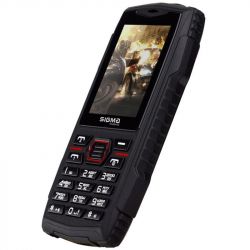   Sigma mobile X-treme AZ68, Black/Red, 2 Sim, 2.4" (240x320) QVGA, microSD (max 32Gb), Cam 0,3Mp, no GPS, no Wi-Fi, BT, FM, MP3, Li-Ion 1700mAh -  2