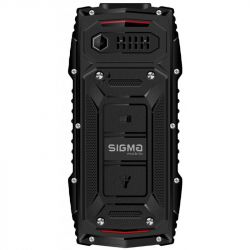   Sigma mobile X-treme AZ68, Black/Red, 2 Sim, 2.4" (240x320) QVGA, microSD (max 32Gb), Cam 0,3Mp, no GPS, no Wi-Fi, BT, FM, MP3, Li-Ion 1700mAh -  3