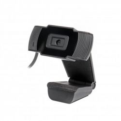 Веб-камера Maxxter WC-HD-FF-01, USB 2.0, HD 1280x720, Auto-Focus, чорний колір