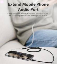  Vention Audio 3.5mm M - 3.5mm F, 3m, Black (BHBBI) -  6