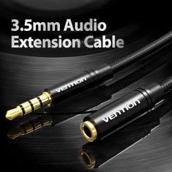  Vention Audio 3.5 mm M - 3.5 mm F, 2m, Black (BHBBH) -  10