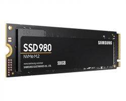 SSD  Samsung 980 500GB M.2 PCIe 3.0 x4 NVMe V-NAND MLC (MZ-V8V500BW) -  4