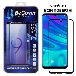   BeCover Full Glue & Cover Huawei P Smart 2019 Black (703136)