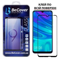 ���� ������� BeCover Full Glue & Cover Huawei P Smart 2019 Black (703136)