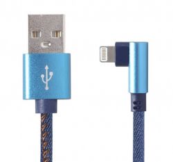  USB 2.0 Lightning - 1.0  Cablexpert CC-USB2J-AMLML-1M-BL, , , 2.1