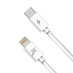  Grand-X USB Type-C - Lightning, Power Delivery, 20W, 1, White (CL-07) -  2