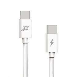  Grand-X USB Type-C - USB Type-C, Power Delivery, 48W, 1, White (CC-07) -  1