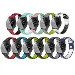 Ремешок BeCover Nike Style для Amazfit Stratos 1/2/2S/3/GTR 2/GTR 47mm/GTR Lite 47mm/Nexo/Pace Red-Black (705817) - Картинка 4
