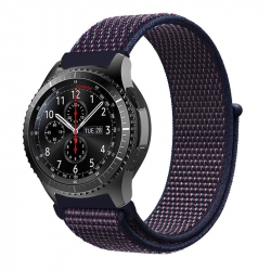 ������� BeCover Nylon Style ��� Xiaomi Amazfit Bip/Bip Lite/Bip S Lite/GTR 42mm/GTS/TicWatch S2/TicWatch E Deep Blue (705827)