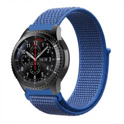  BeCover Nylon Style  Samsung Galaxy Watch 42mm/Watch Active/Active 2 40/44mm/Watch 3 41mm/Gear S2 Classic/Gear Sport Blue (705818)