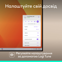Bluetooth-гарнітура Logitech Zone Wireless 2 ES Off-White (981-001508) - Картинка 9