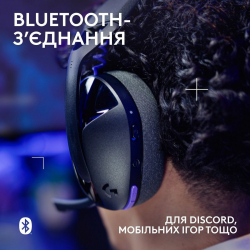 Гарнітура Logitech G321 Lightspeed Black (981-001563) - Картинка 5