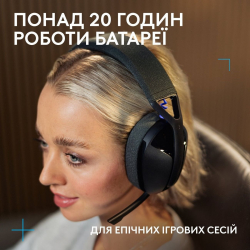Гарнітура Logitech G321 Lightspeed Black (981-001563) - Картинка 7