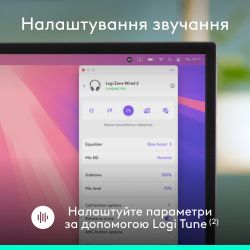 Гарнітура Logitech Zone Wired 2 USB Graphite (981-001619) - Картинка 7