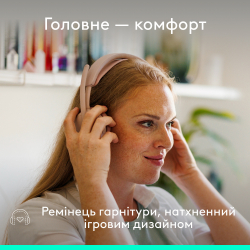 Гарнітура Logitech Zone Wired 2 USB Rose (981-001620) - Картинка 5