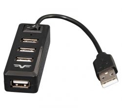  USB 2.0 Frime 4USB2.0 Black (FH-20000) -  3