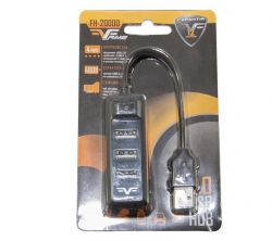  USB 2.0 Frime 4USB2.0 Black (FH-20000) -  4