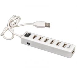 ������������ USB 2.0 Frime FH-20041 White, 7 ����� - �������� 3
