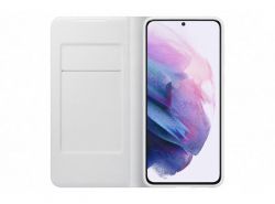 �����-������ Samsung Smart LED View Cover ��� Samsung Galaxy S21+ SM-G996 Light Gray (EF-NG996PJEGRU) - �������� 3