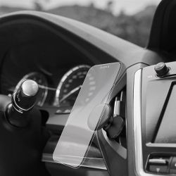 Держатель автомобильный СolorWay магнитный Metallic Air Vent-4 Black (CW-CHM09-BK) - Картинка 7