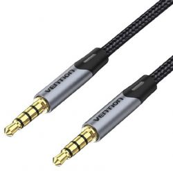 ������ Vention Audio 3.5 mm - 3.5 mm 1.5 m, Metal Type, Silver (BAQHG)