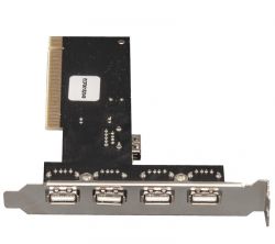  Frime VT6212 (ECF-PCItoUSB001) PCI-USB2.0(4+1) -  1
