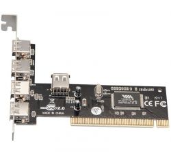  Frime VT6212 (ECF-PCItoUSB001) PCI-USB2.0(4+1) -  2