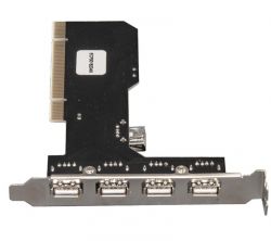  Frime NEC720201 (ECF-PCItoUSB002) PCI-USB2.0(4+1) -  1
